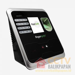 Biometric fingerprint scanner for security access.