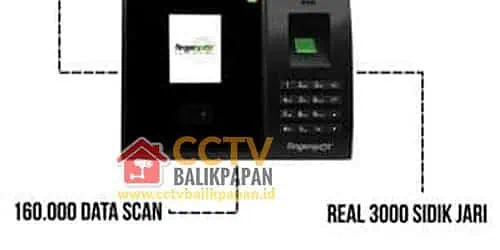 Fingerspot Revo FF-183 CCTV Access Control Device CCTV access control device with fingerprint and face recognition features.