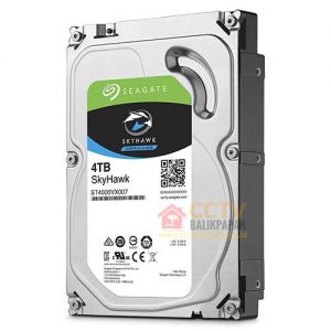 High-capacity 4TB SkyHawk HDD for CCTV systems.