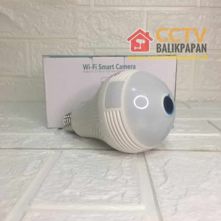 Wireless Wi-Fi Smart CCTV Bulb Camera for Home Security.
