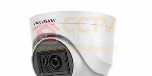 Kamera CCTV Indoor 2 MP Hikvision DS-2CE76D0T-EXIPF Indoor 2 MP Hikvision CCTV camera for security monitoring.