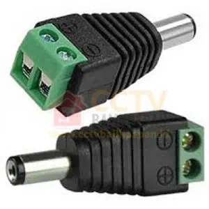 CCTV power supply jack adapter for security cameras.