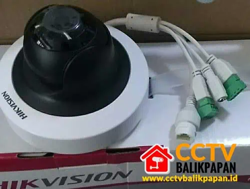 Hikvision 4MP CCTV camera for security surveillance in Balikpapan.