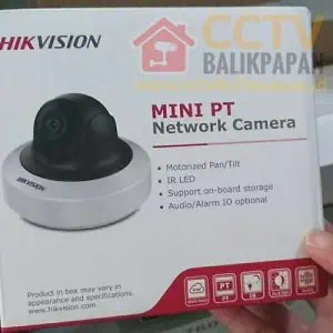 Hikvision 4MP CCTV camera with motorized pan/tilt, IR LED, and audio alarm. Ideal for security in Ba.
