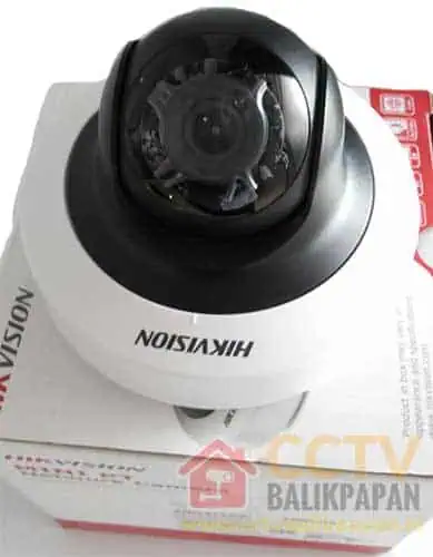 Hikvision 4MP CCTV camera for security surveillance in Balikpapan. High-resolution, reliable, and ea.