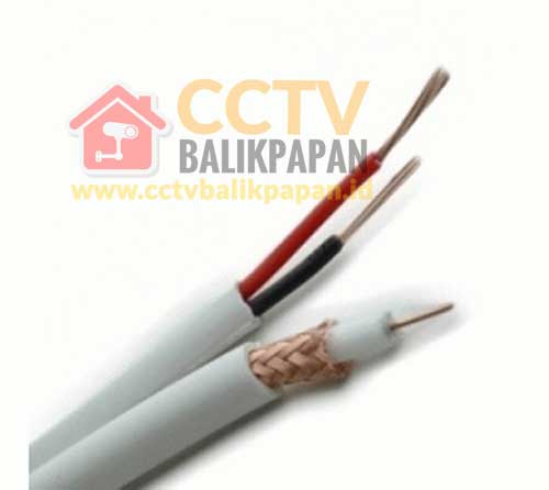 CCTV Kabel untuk Instalasi CCTV Balikpapan Kabel CCTV untuk pemasangan kamera keamanan di Balikpapan.