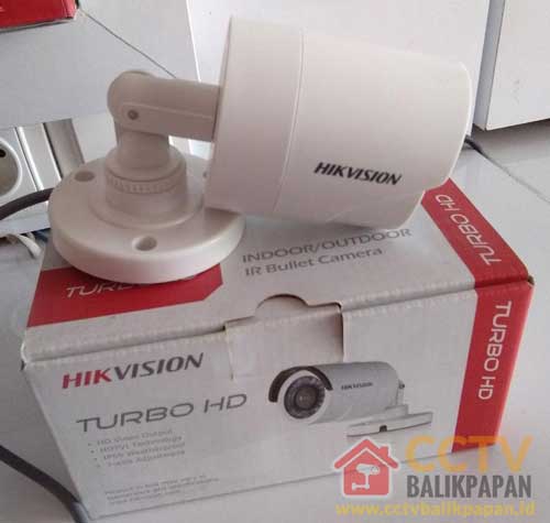 High-resolution Hikvision 2 MP security camera for surveillance.