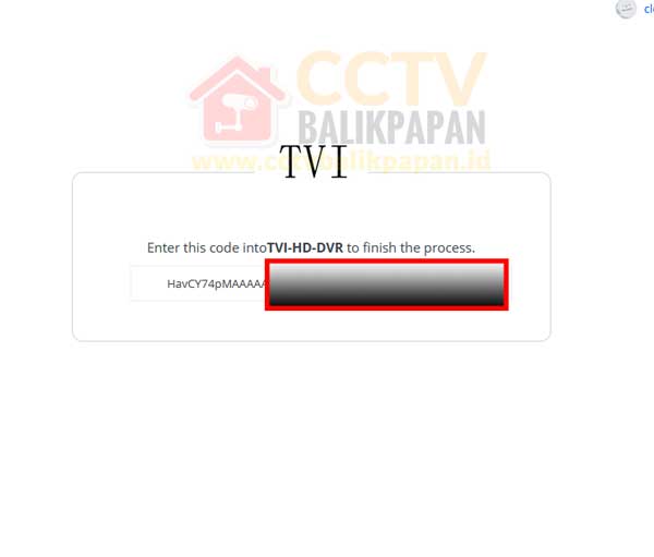 Hikvision recording backup process using Dropbox cloud service for secure storage.