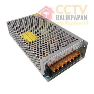 Power supply CCTV 12V 10A for security cameras and surveillance systems.