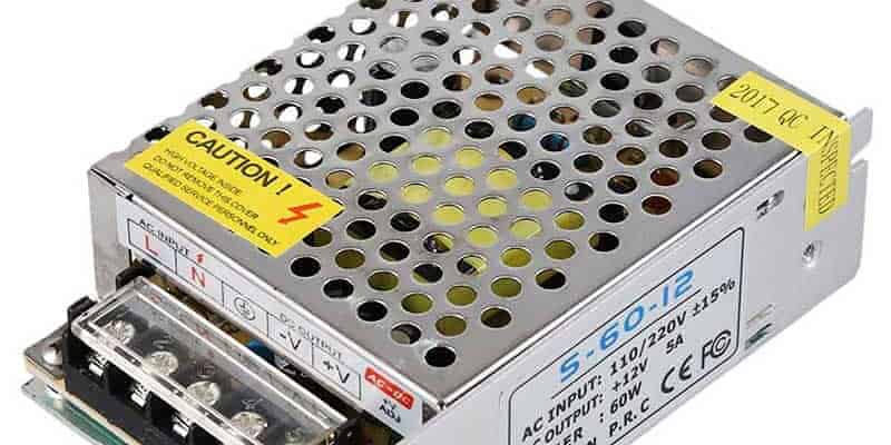 CCTV power supply 12V 5A for security camera systems. Reliable and efficient power source for CCTV i.