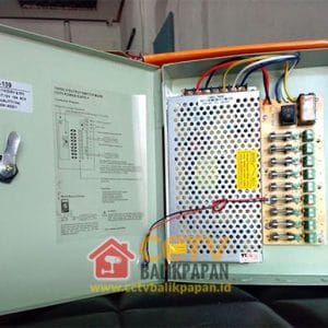 CCTV power supply box for security camera systems.