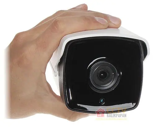 Outdoor 2MP Hikvision CCTV camera for security monitoring.