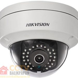 Hikvision IP camera for surveillance with 1.3MP resolution and night vision.