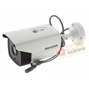 Hikvision outdoor CCTV camera for surveillance and security.