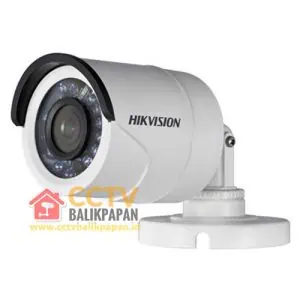 Outdoor Hikvision DS-2CE16C2T-IRP security camera for surveillance.