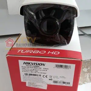 Hikvision outdoor 2MP security camera for surveillance.