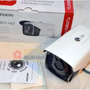 Hikvision 2MP outdoor bullet camera for security surveillance. High-resolution CCTV camera with dura.