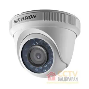 Hikvision outdoor CCTV camera for security surveillance in Balikpapan.