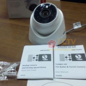 Outdoor 2MP Hikvision CCTV camera for security monitoring.