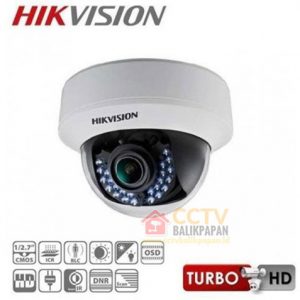 Indoor 2MP Hikvision CCTV camera with IR night vision and HD resolution.