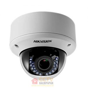 High-resolution Hikvision indoor CCTV camera for security monitoring.