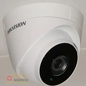 Outdoor 2MP Hikvision CCTV camera for security monitoring.