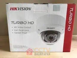 High-quality outdoor 2MP Hikvision security camera for surveillance.