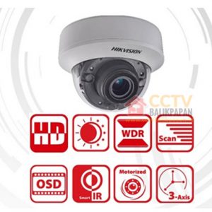 Hikvision DS-2CE56D7T-AITZ indoor 2MP CCTV camera for security monitoring.
