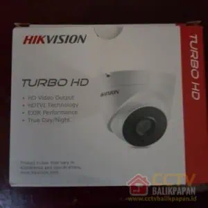 Hikvision outdoor 2MP security camera for surveillance and monitoring.