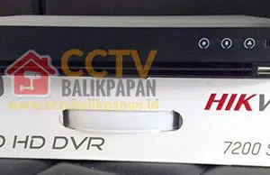 Hikvision Turbo HD DVR for reliable surveillance in Balikpapan.