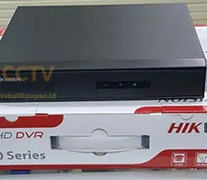 Hikvision DVR 7204HGHI-F1 4-channel security recorder for CCTV systems.