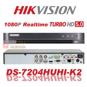 High-quality HIKVISION DVR 7204HUHI-K2 for surveillance recording.