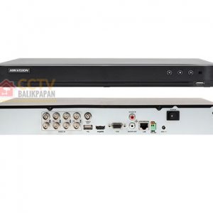 HIKVISION DVR 7208HQHI-K2/P for 8-channel CCTV recording.