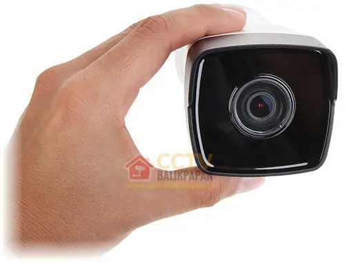 Hikvision 1MP IP CCTV camera for security monitoring.