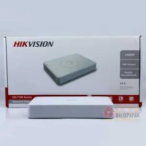 HIKVISION DVR 7104HQHI-F1/N for CCTV recording and surveillance.