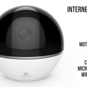 EZVIZ C6T IP Camera with 360-degree PTZ functionality.