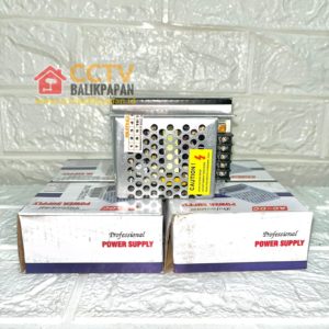 Power supply for CCTV cameras, 5V/5A switching type, compact and reliable.