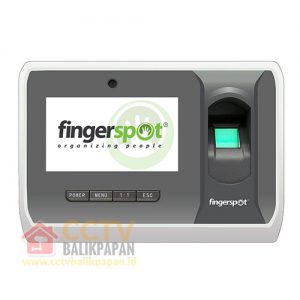 Access control device with fingerprint scanner and BNC connection.