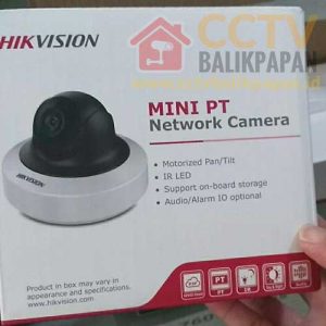 Hikvision 4MP CCTV camera with motorized pan/tilt, IR LED, and audio alarm. Ideal for security in Ba.