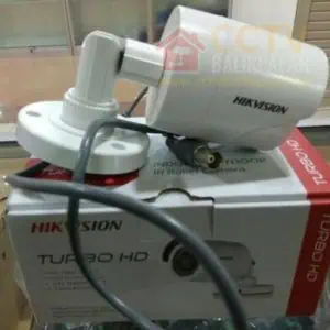 Hikvision outdoor CCTV camera 1 MP model DS-2CE16C0T-IRP for security surveillance.