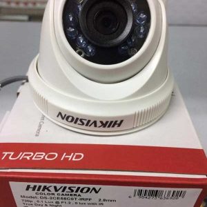 Indoor Hikvision 1 MP CCTV Camera for security monitoring.